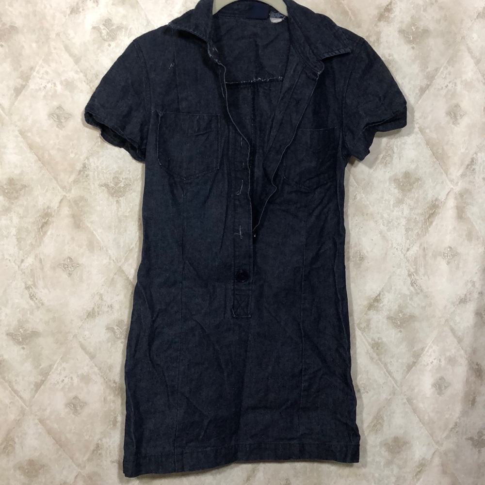 Gap blue jean dress